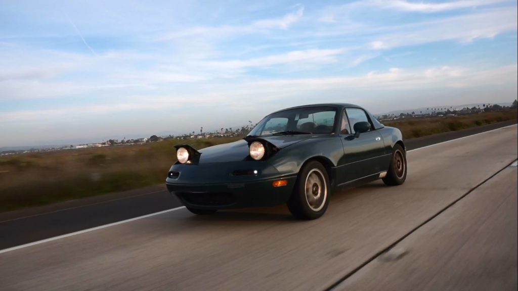 miata rolling shot