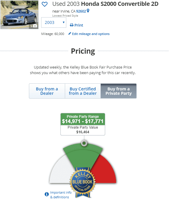 350z Kelley Blue Book