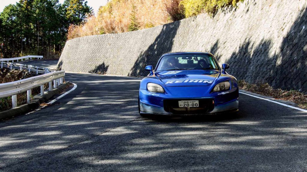 Driving a Honda S2000