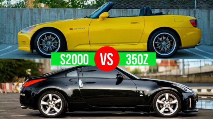 s2000 vs 350z